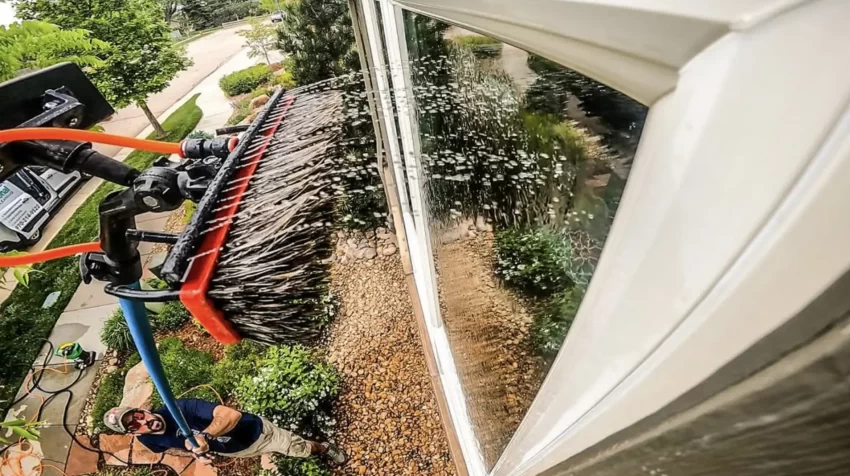 Is it OK to use washing-up liquid to clean windows?