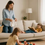 In focus: family life — moment