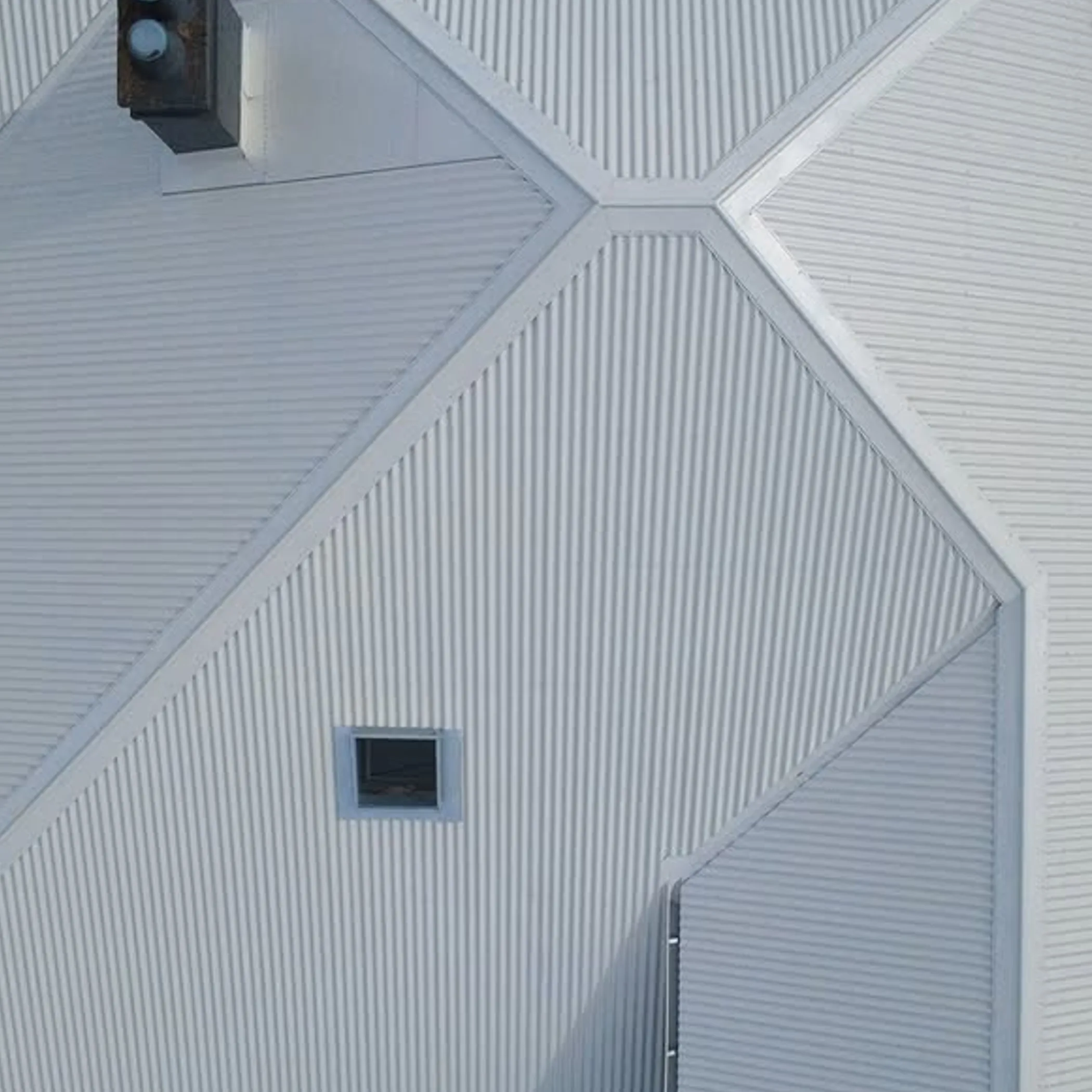 clean residential roof