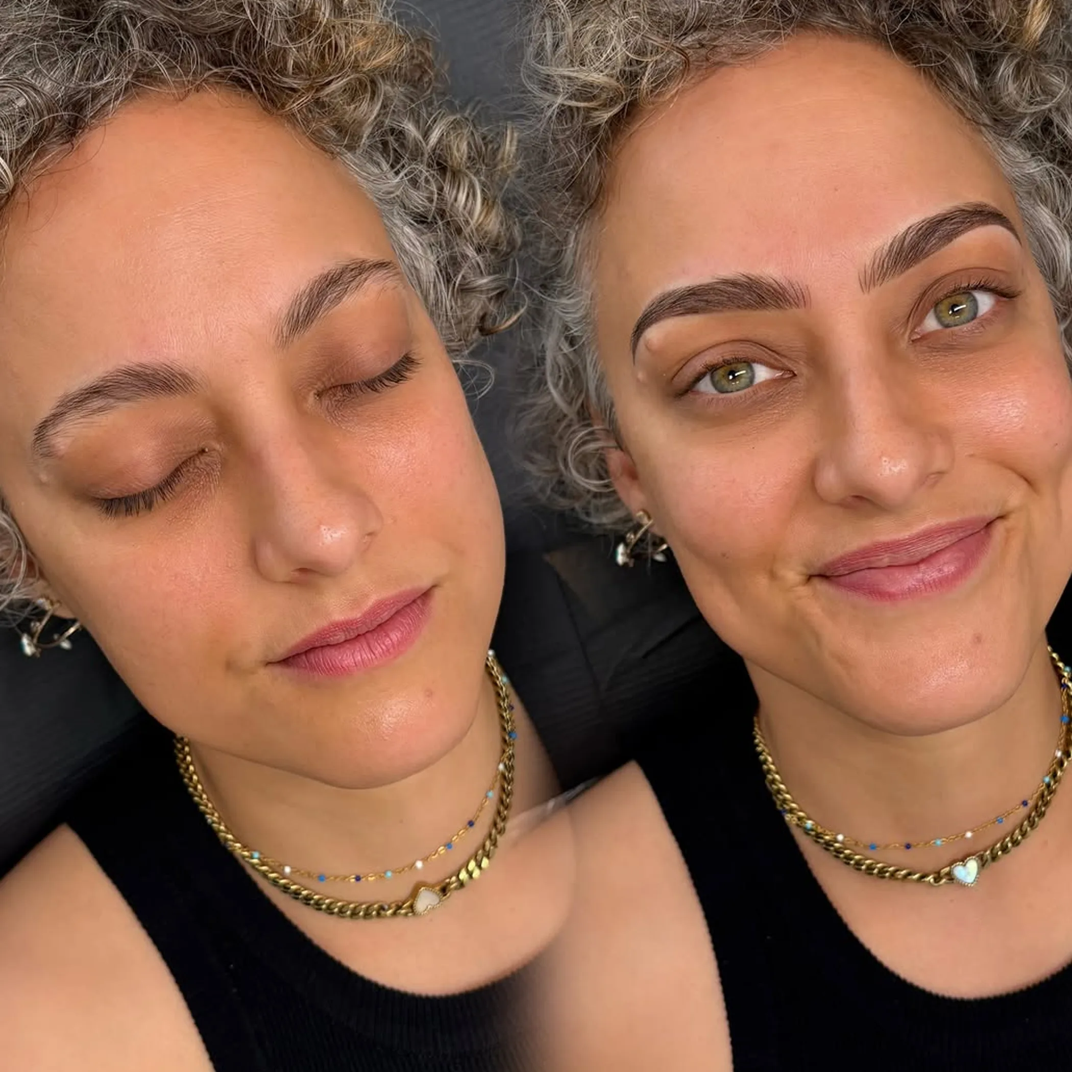permanent makeup eyebrow work