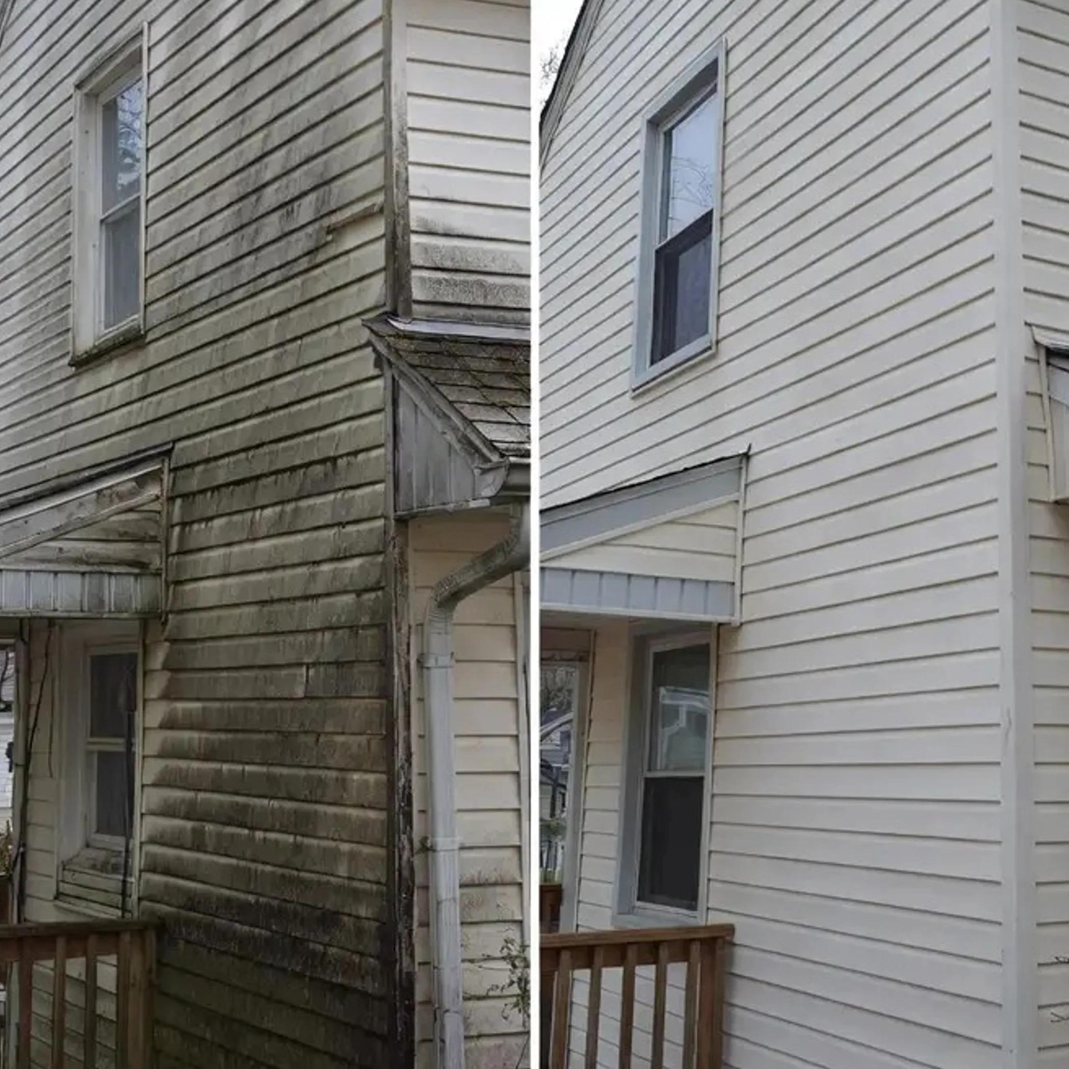 residential exterior house washing